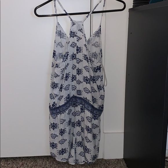 Ocean Drive Blue and White Romper - Picture 5 of 5